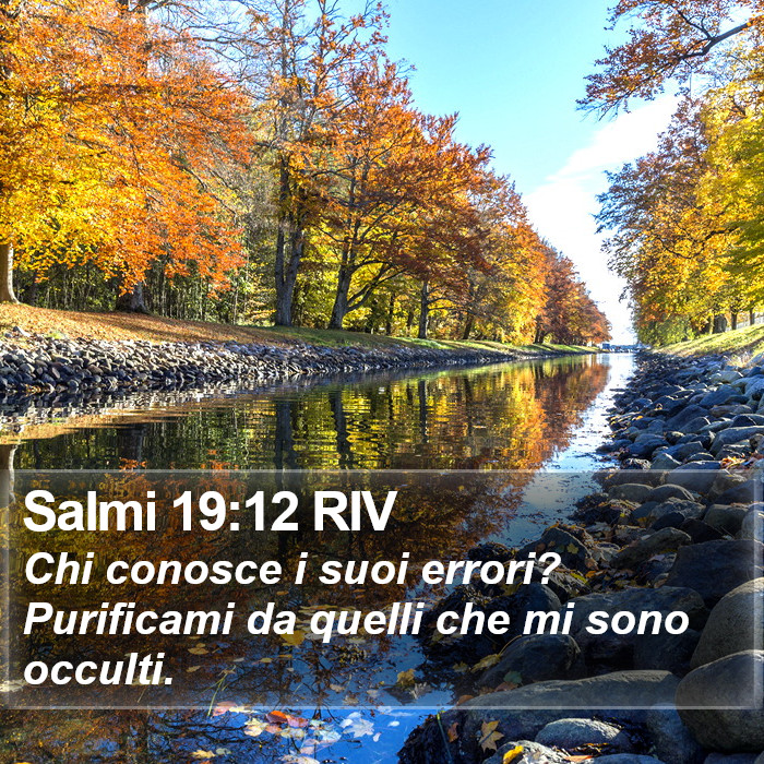 Salmi 19:12 RIV Bible Study