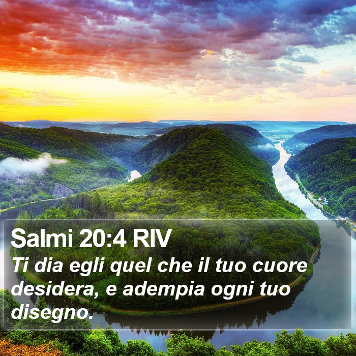 Salmi 20:4 RIV Bible Study