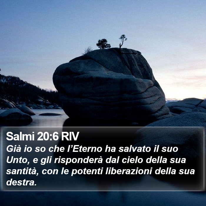 Salmi 20:6 RIV Bible Study