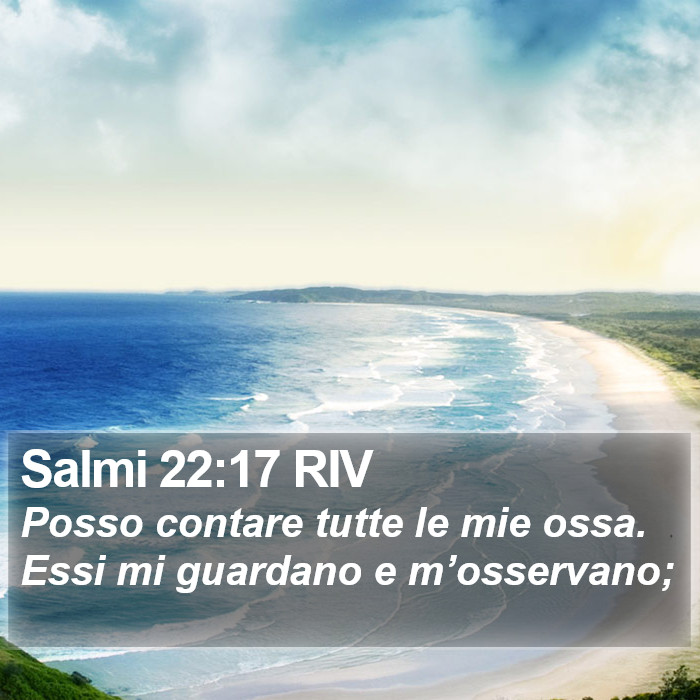 Salmi 22:17 RIV Bible Study