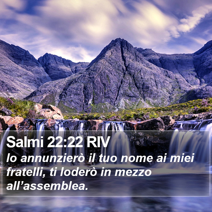 Salmi 22:22 RIV Bible Study