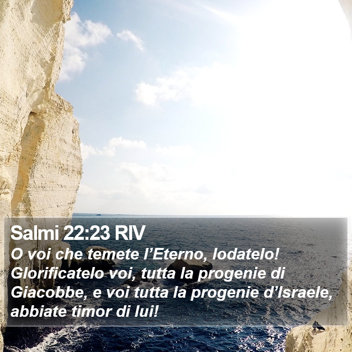 Salmi 22:23 RIV Bible Study