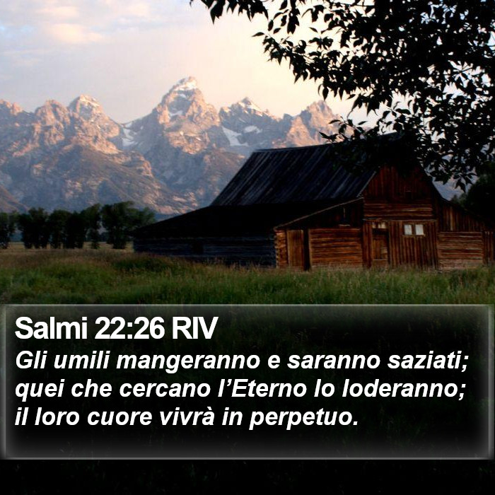 Salmi 22:26 RIV Bible Study