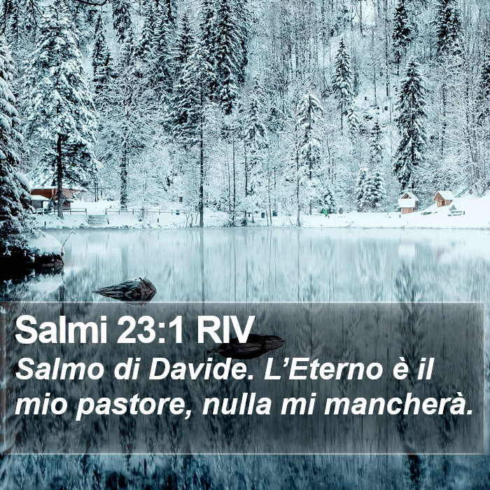 Salmi 23:1 RIV Bible Study