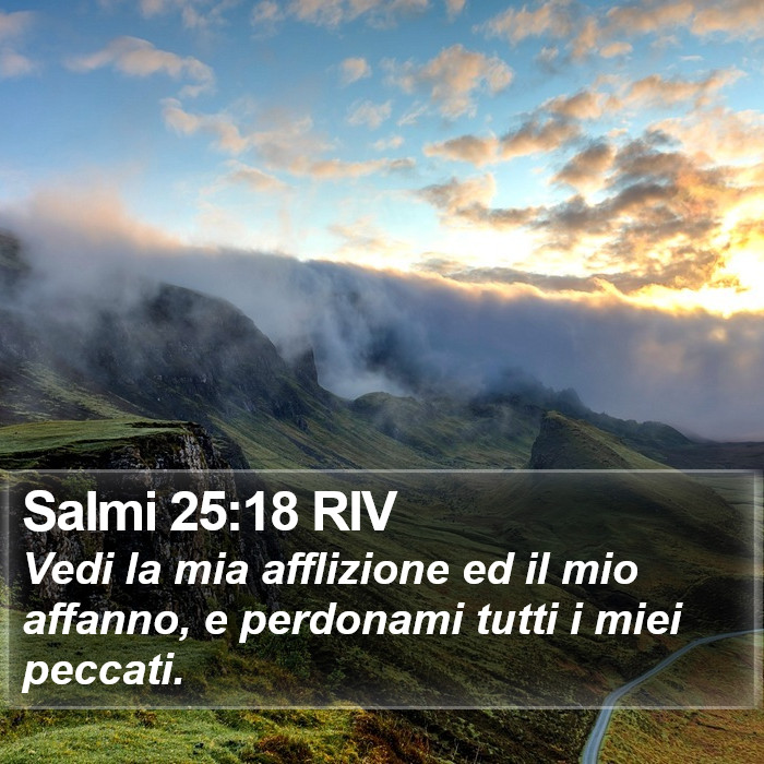 Salmi 25:18 RIV Bible Study