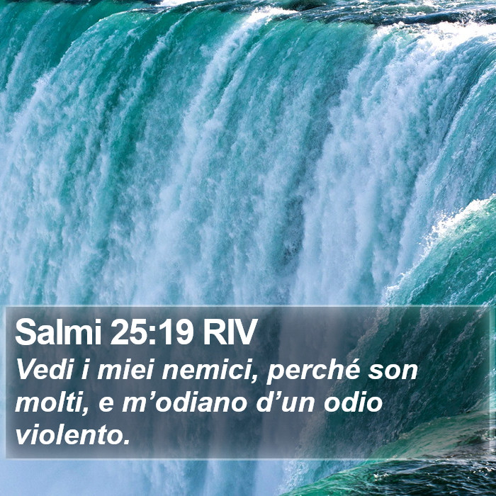 Salmi 25:19 RIV Bible Study