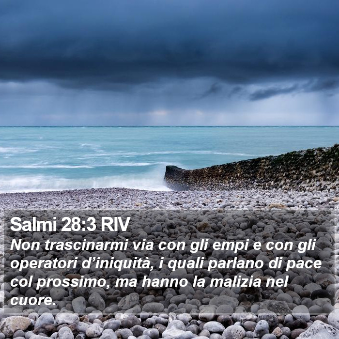 Salmi 28:3 RIV Bible Study