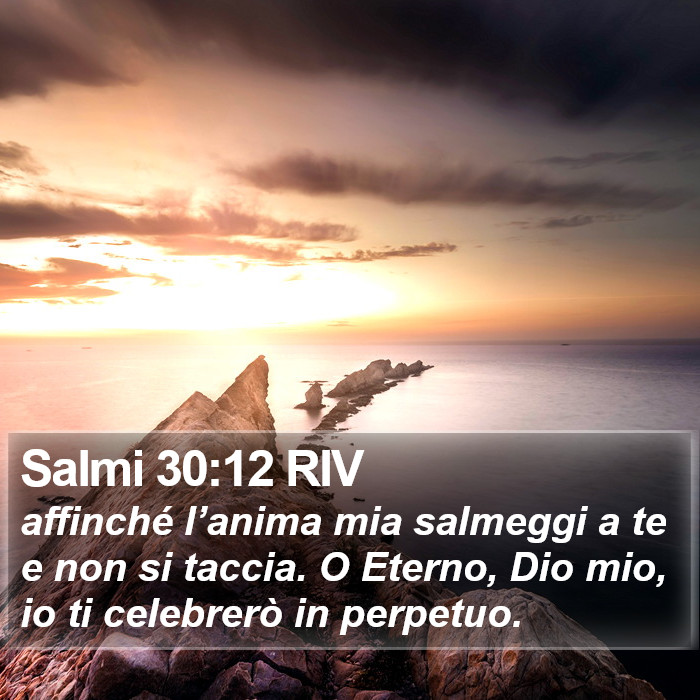 Salmi 30:12 RIV Bible Study