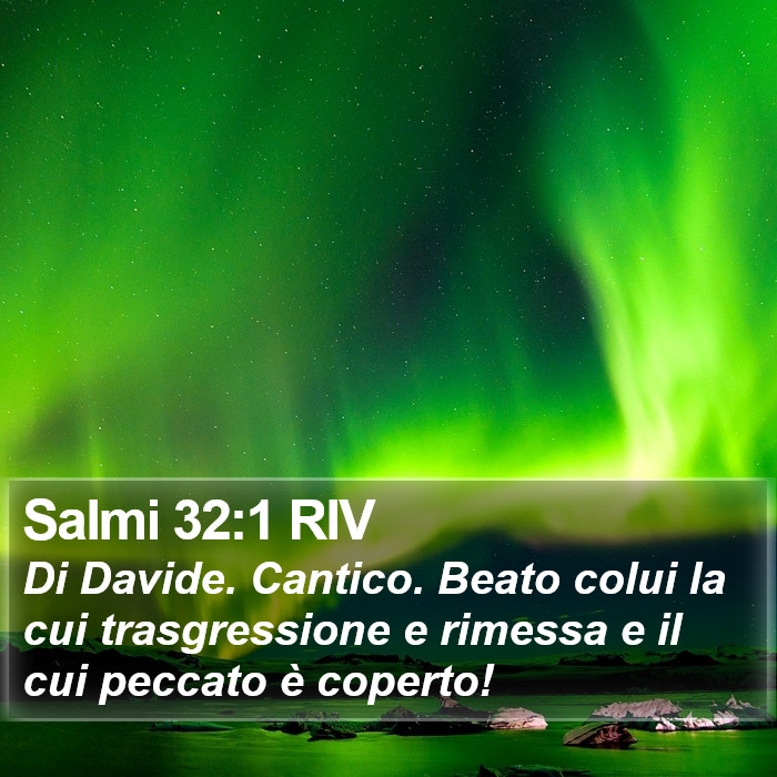 Salmi 32:1 RIV Bible Study