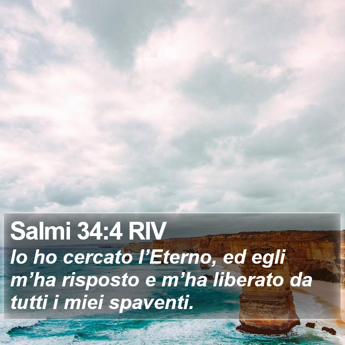 Salmi 34:4 RIV Bible Study