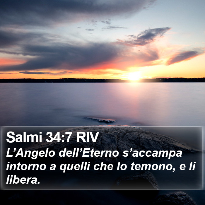 Salmi 34:7 RIV Bible Study