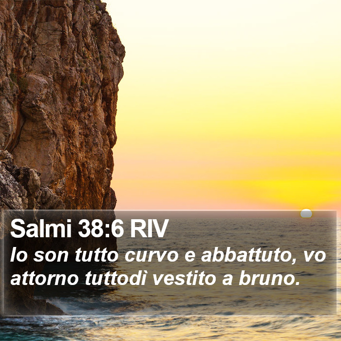 Salmi 38:6 RIV Bible Study