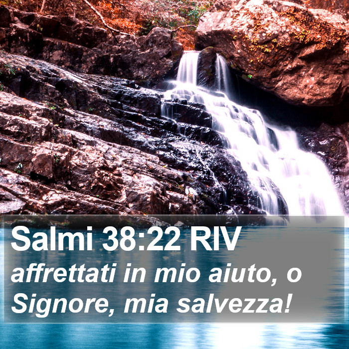 Salmi 38:22 RIV Bible Study