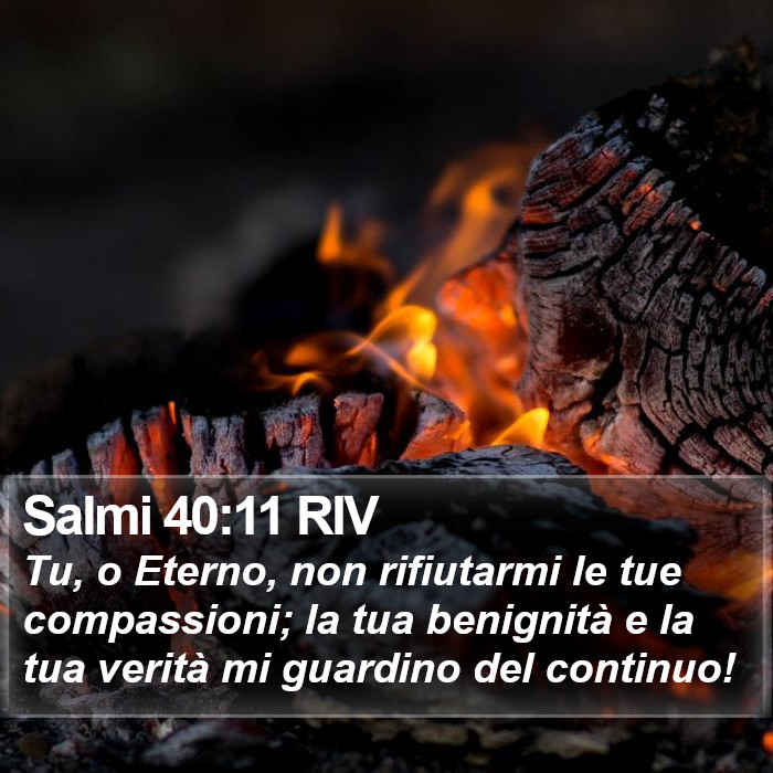 Salmi 40:11 RIV Bible Study