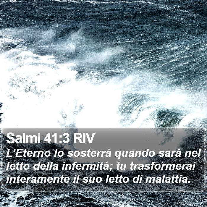 Salmi 41:3 RIV Bible Study