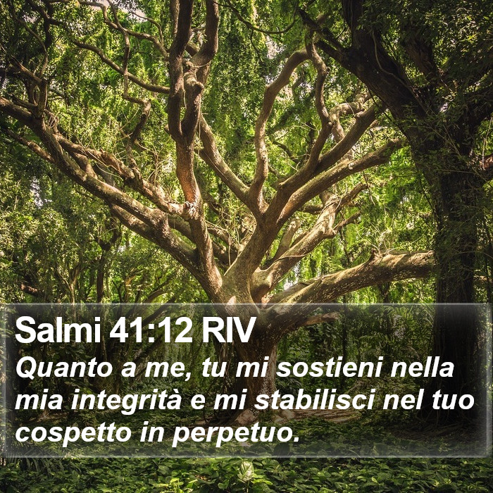 Salmi 41:12 RIV Bible Study