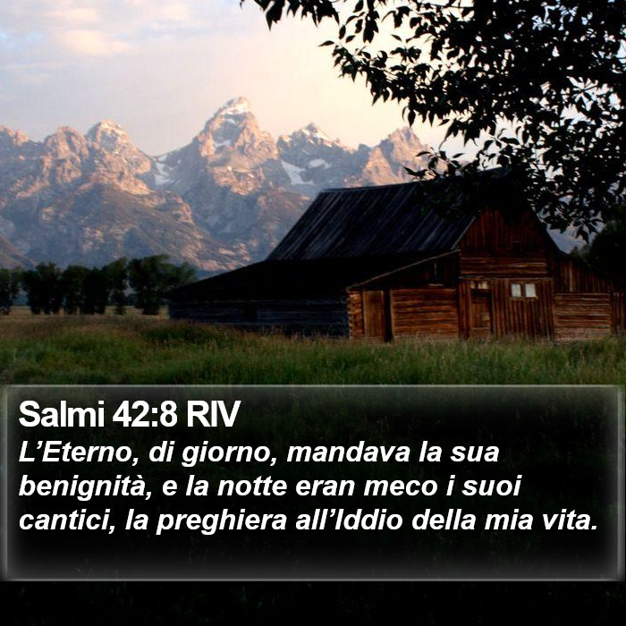 Salmi 42:8 RIV Bible Study