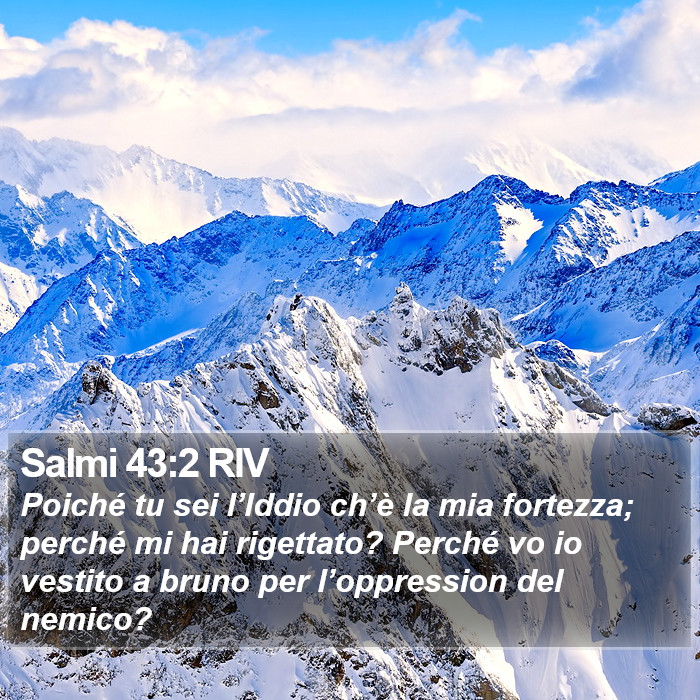 Salmi 43:2 RIV Bible Study