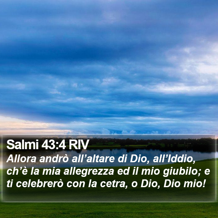 Salmi 43:4 RIV Bible Study