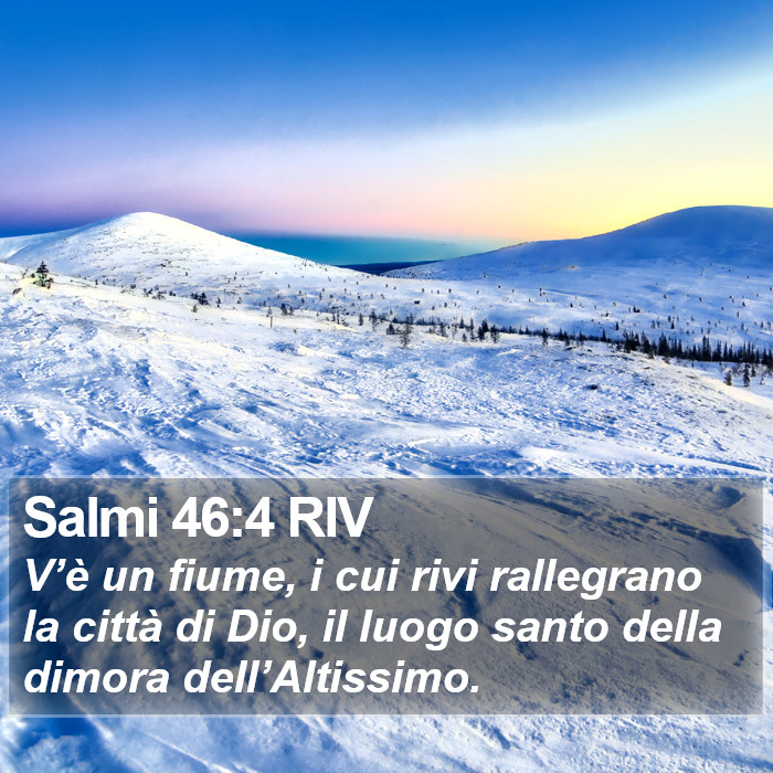 Salmi 46:4 RIV Bible Study