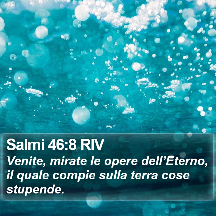Salmi 46:8 RIV Bible Study