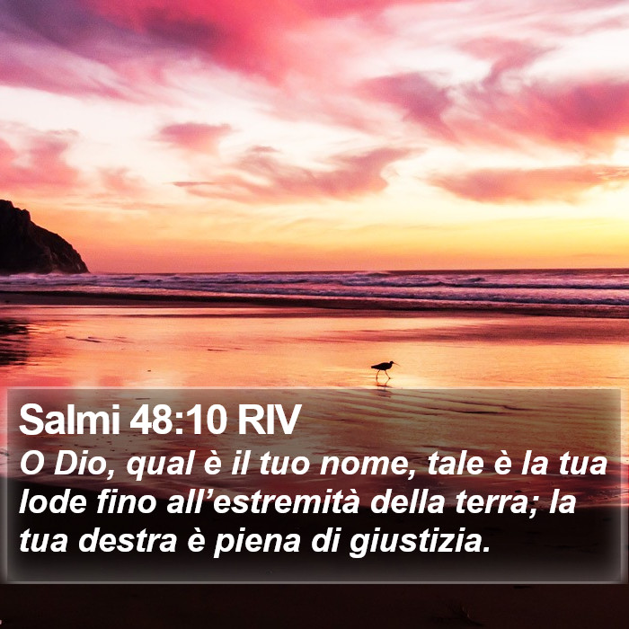 Salmi 48:10 RIV Bible Study