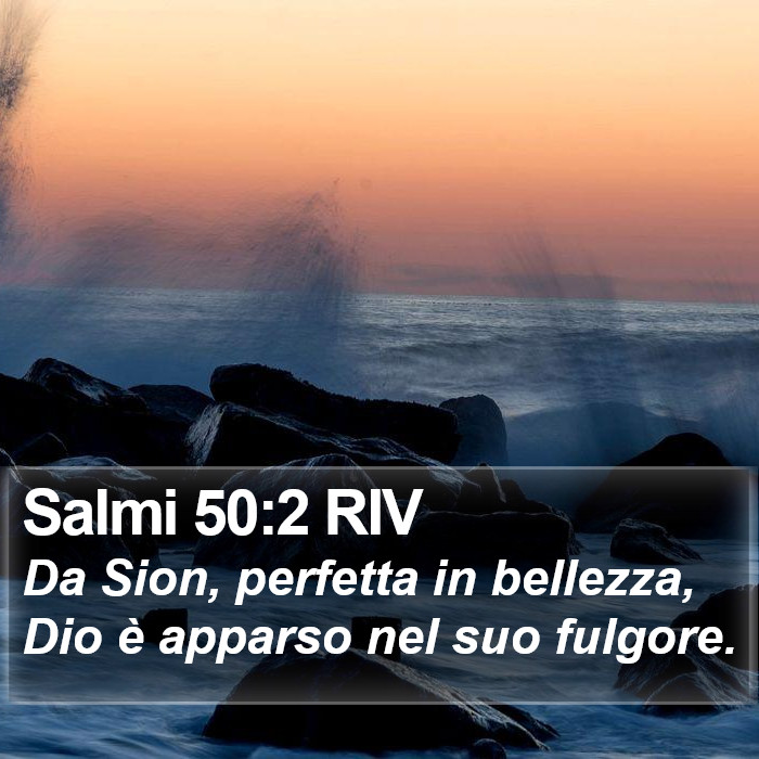 Salmi 50:2 RIV Bible Study