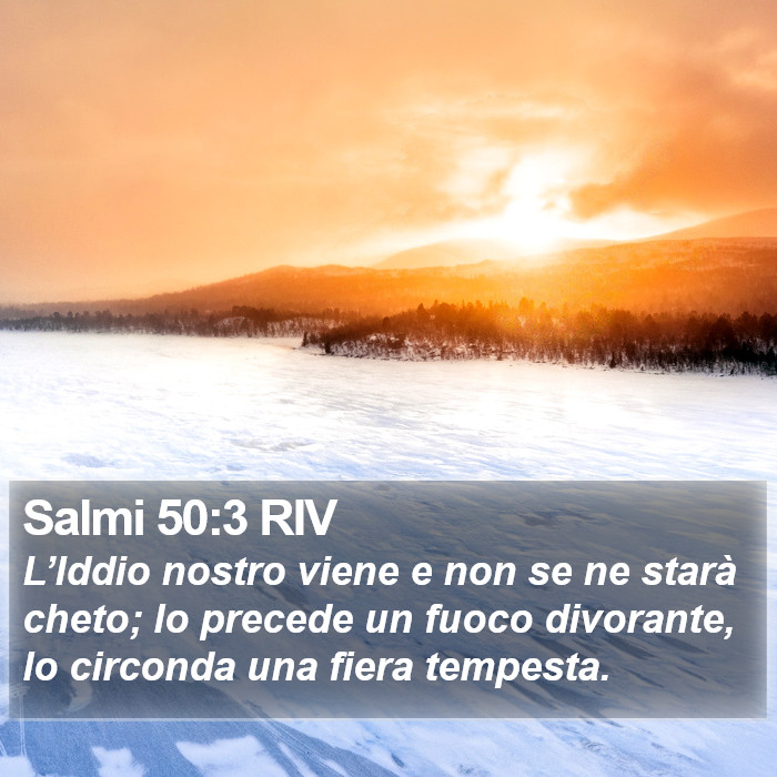 Salmi 50:3 RIV Bible Study