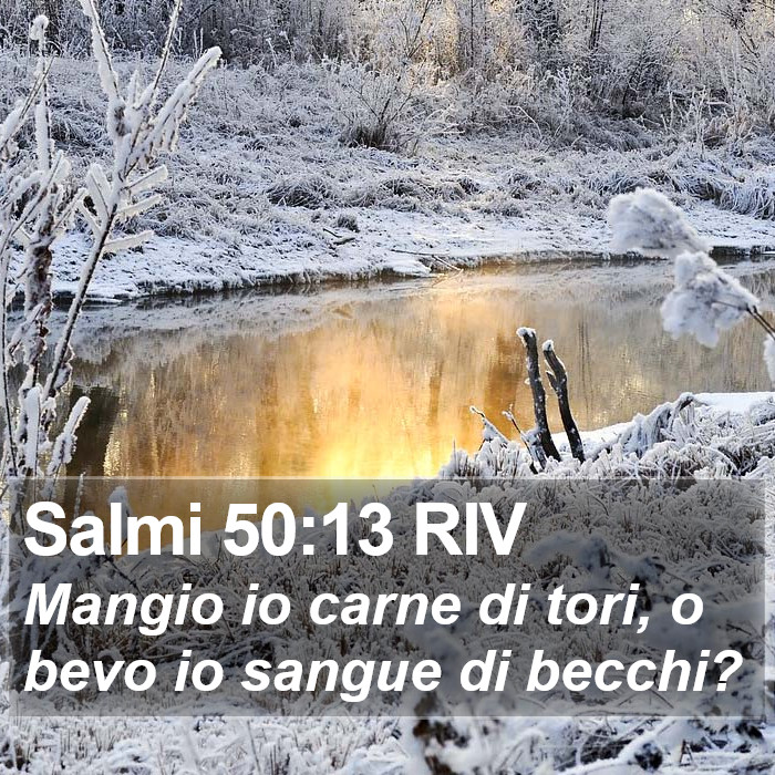 Salmi 50:13 RIV Bible Study