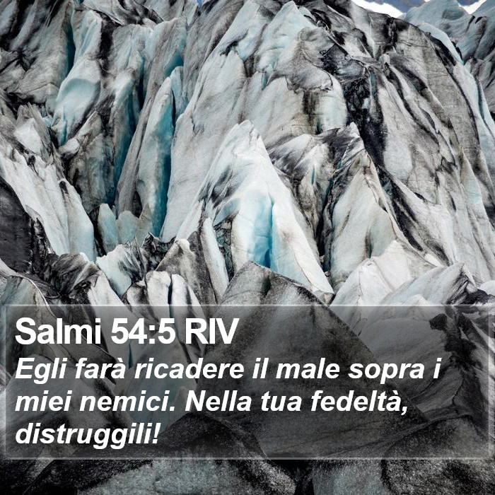 Salmi 54:5 RIV Bible Study