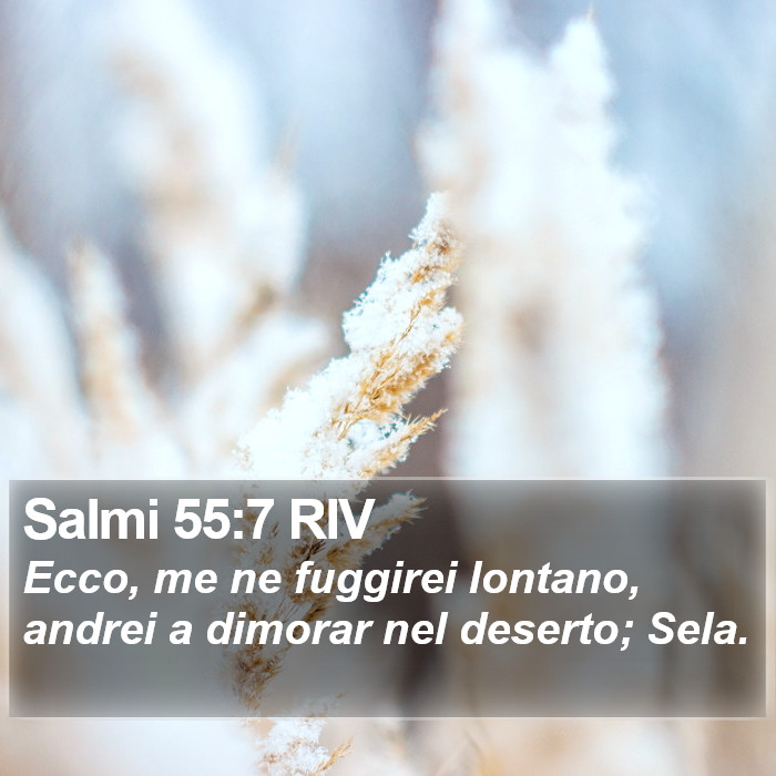 Salmi 55:7 RIV Bible Study