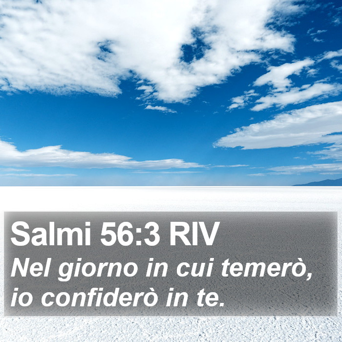 Salmi 56:3 RIV Bible Study