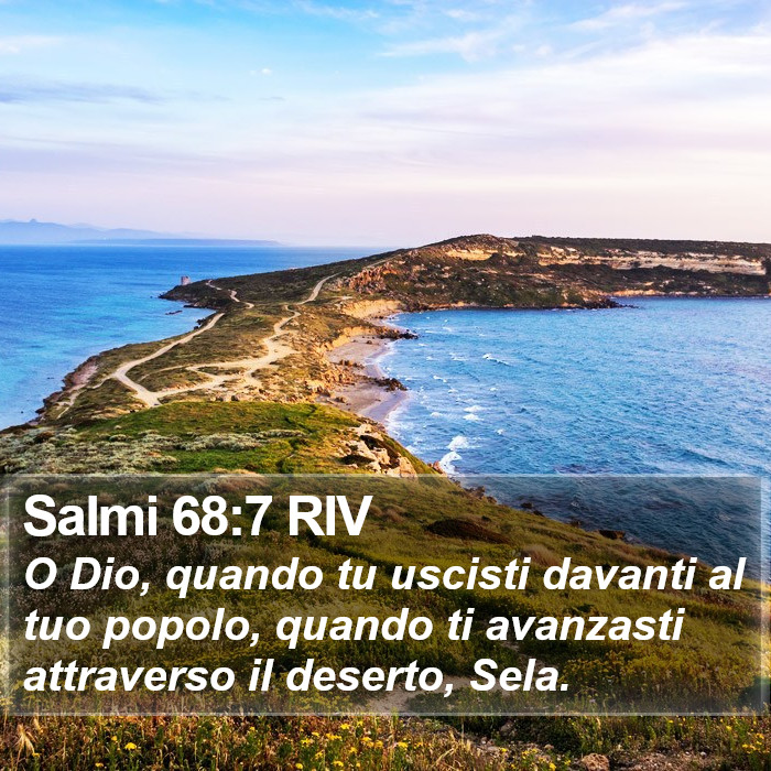 Salmi 68:7 RIV Bible Study