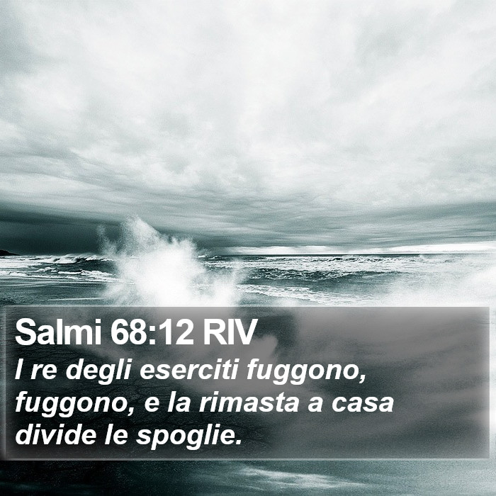 Salmi 68:12 RIV Bible Study