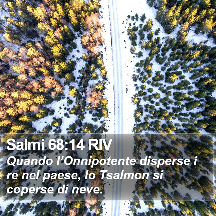 Salmi 68:14 RIV Bible Study