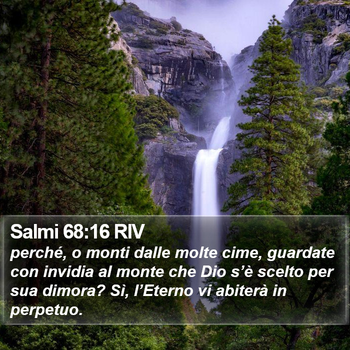 Salmi 68:16 RIV Bible Study