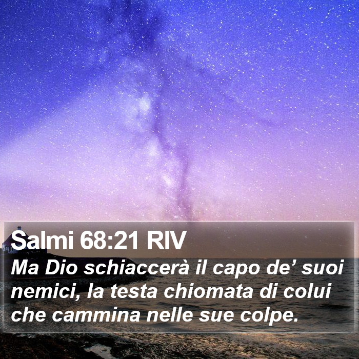 Salmi 68:21 RIV Bible Study