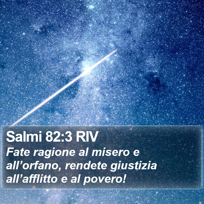 Salmi 82:3 RIV Bible Study