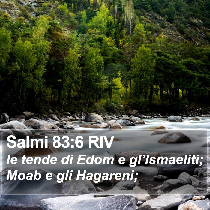 Salmi 83:6 RIV Bible Study
