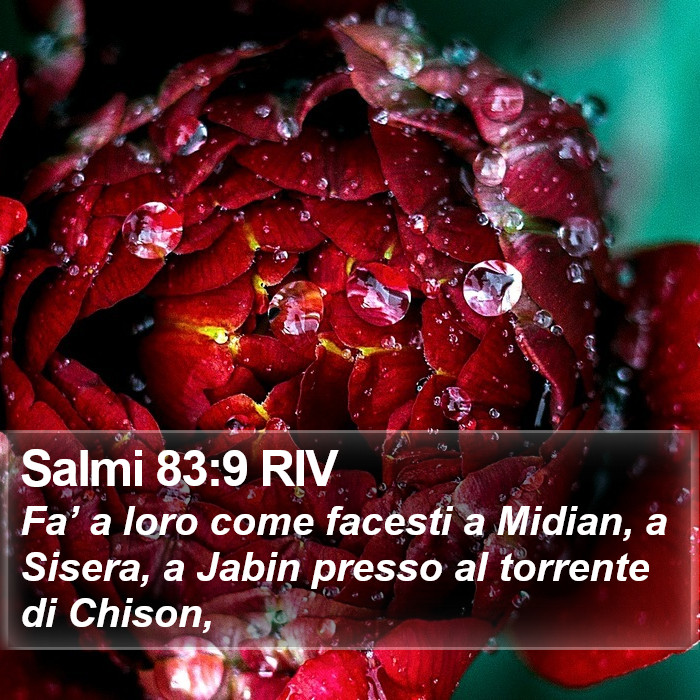 Salmi 83:9 RIV Bible Study