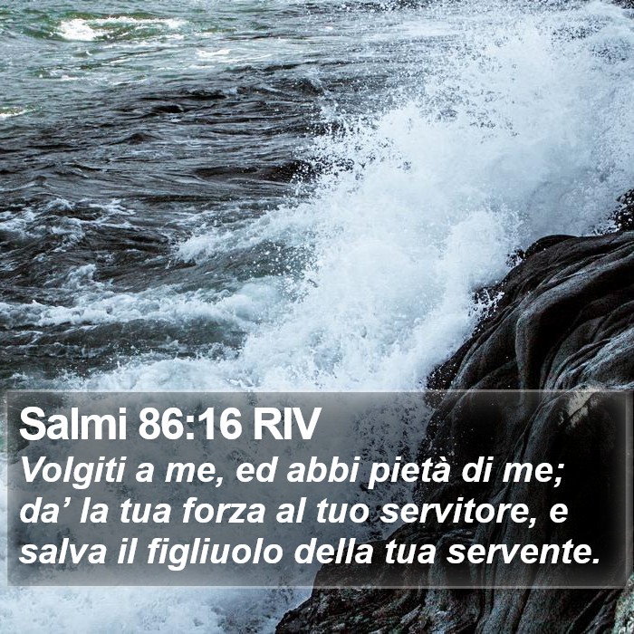 Salmi 86:16 RIV Bible Study