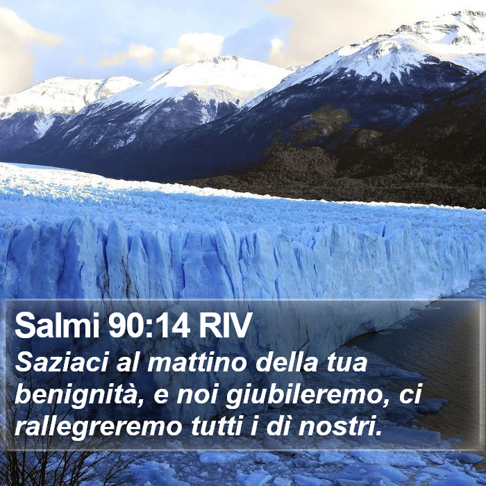 Salmi 90:14 RIV Bible Study