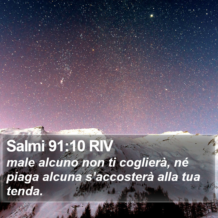 Salmi 91:10 RIV Bible Study