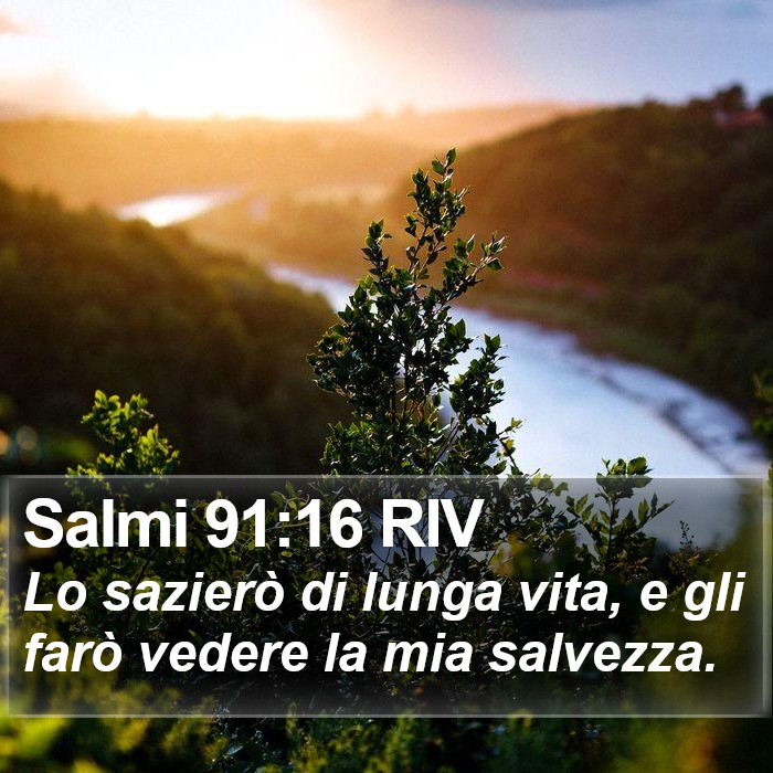 Salmi 91:16 RIV Bible Study