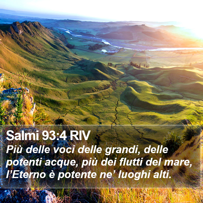 Salmi 93:4 RIV Bible Study