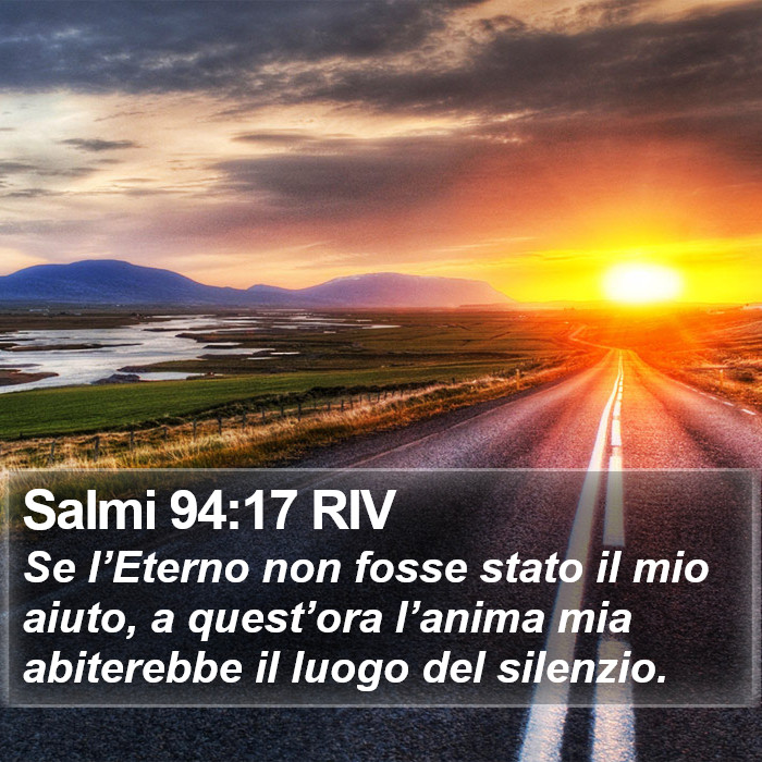 Salmi 94:17 RIV Bible Study