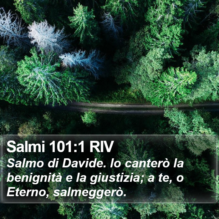 Salmi 101:1 RIV Bible Study