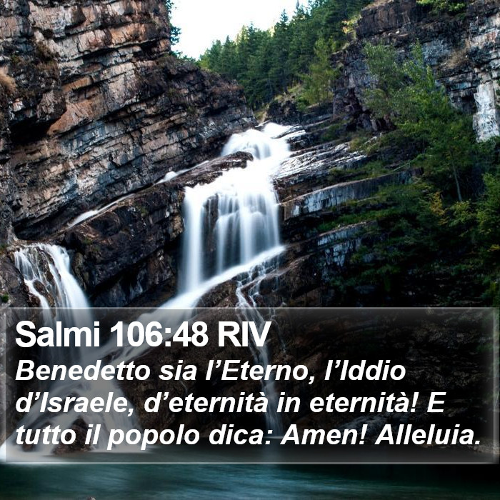 Salmi 106:48 RIV Bible Study