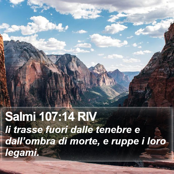 Salmi 107:14 RIV Bible Study