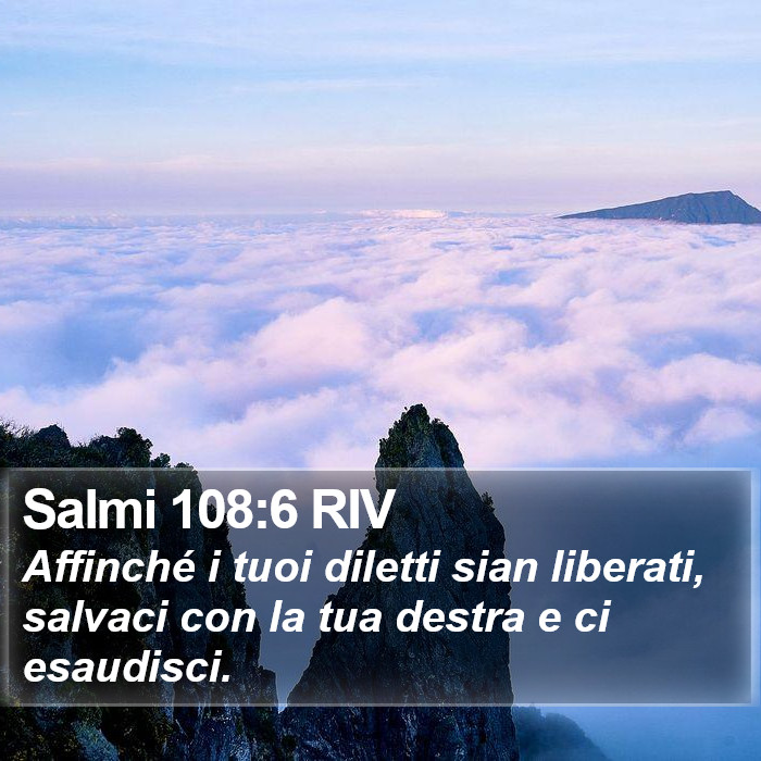 Salmi 108:6 RIV Bible Study